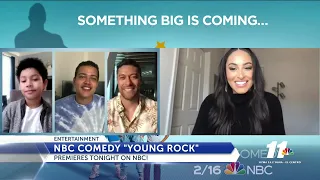 "Young Rock" cast interview