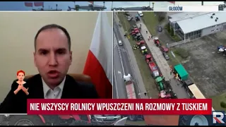 Andruszkiewicz: Rolnicy nie boją się Donalda Tuska! Nie zastraszy ich! | Wolne Głosy