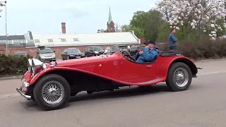 Veteranbiltreff i Horten. Classic cars in Horten, Norway May 2019