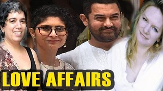 Aamir Khan And His Love Affairs | Reena Dutta | Jessica Hines |  Kiran Rao