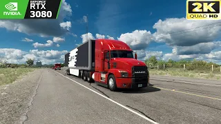 American truck simulator ➤ Mack Anthem | JBX Graphics 2 Gameplay [RTX 3080 2K60FPS]