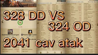 Clash of kings 323 OD VS 328 DD #K353 VS #K79 #DeathStalkerK79