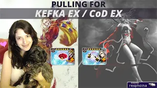 (DFFOO GL) Pulling for Kefka/Cloud of Darkness EX aka Mad Clown + Thicccc Cloud