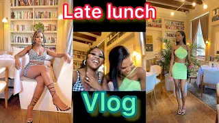 Late Lunch Vlog // Restaurant review// South African YouTuber