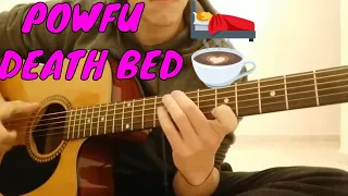 Powfu - Death bed  (coffee for your head) ft. beabadoobee - Violão Fingerstyle