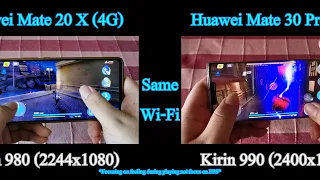 Kirin 980 vs Kirin 990 : Gaming on EMUI 10.1