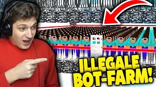 WIR FINDEN ILLEGALE BOT FARM-ARMEE! (Multi Millionen Geschäft) 😱