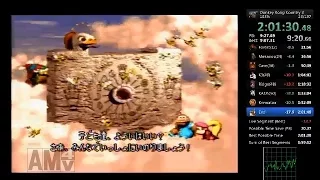 Donkey Kong Country3 103% speedrun 2:01:43(WR) part9