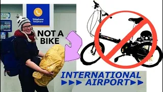 Travel with a Folding Bike - How to Travel with a Folding Bike by Car, Bus or Plane! Go Bikepacking!