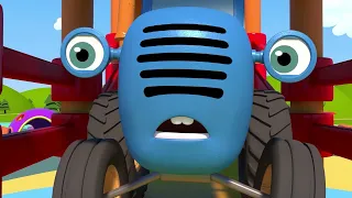 Тракторёнок и новые герои! - Синий трактор 3D - Все серии - Сборник - Мультики для детей про машинки
