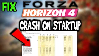 Forza Horizon 4 – How to Fix Crash on Startup – Complete Tutorial