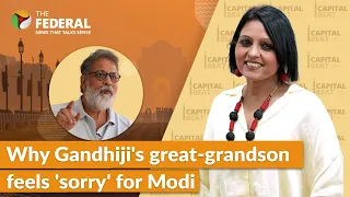 I burst out laughing: Tushar Gandhi on Modi's 'Attenborough' comment | Capital Beat