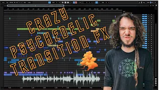 Crazy Psychedelic transition FX tutorial (+ how to transform mono sound into a stereo one)