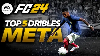 FC 24 |🔥TOP 5 DOS MELHORES DRIBLES DO FC 24 | O ÚLTIMO VAI TE SURPREENDER || RAYKIN ||