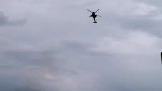 RAF Cosford Airshow Apache Slowmo