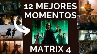 ✅ 12 Mejores Escenas De Matrix 4 // Matrix Resurrecciones Escenas - Matrix 4 Resumen 😎😎🕶️