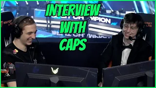 Caedrel Interviews G2 CAPS After LEC Winter Finals