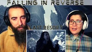 Falling In Reverse - Last Resort (Reimagined) (REACTION) with my wife