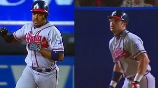 1999NLCS Gm4: Braves hit back-to-back homers for lead