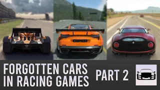 Forgotten Cars in Racing Games (Part 2)