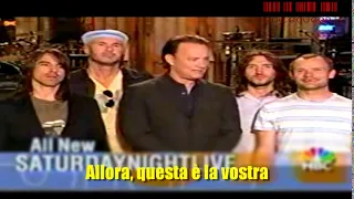 Red Hot Chili Peppers & Tom Hanks - SNL commercial (06/05/2006)