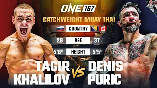 Throwing HEAT 🔥 Tagir Khalilov vs. Denis Puric | Muay Thai Full Fight