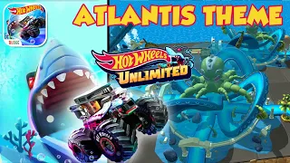 Hot Wheels Unlimited - NEW ATLANTIS Theme Tracks Update Gameplay