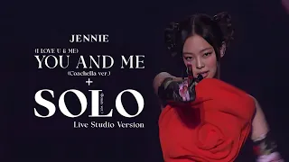 JENNIE - 'YOU AND ME (Coachella ver.) + SOLO (Remix ver.)' | Live Studio Version