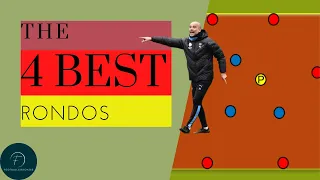 The 4 best rondos and how to train them - Play the Guardiola way