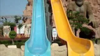 Aqua Blu Sharm belly dance and slides