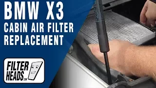 How to Replace Cabin Air Filter 2014 BMW X3