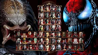 Mortal Kombat 9 - PREDATOR & CARNAGE - Expert Tag Ladder - Gameplay @(1080p) - 60ᶠᵖˢ ✔