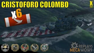 Cristoforo Colombo 6 Kills & 289k Damage | World of Warships Gameplay