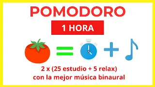 🧠⏱MÚSICA, SONIDO BINAURAL para estudiar, concentrarse👈