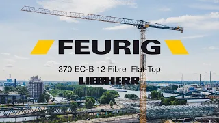 Feurig Baumaschinen GmbH - LIEBHERR 370 EC-B 12 Fibre Flat-Top - EDGE Hafencity Hamburg