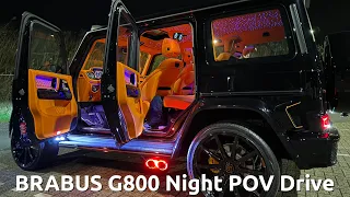 BRABUS G800 Night POV Drive
