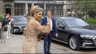 Máxima gets a tiny key to open grand museum