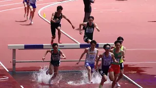 [4k]男子2部　3000mSC　決勝　関東インカレ2022　2022年5月22日(日)