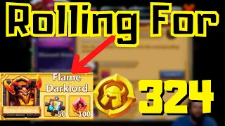 Rolling for Flame Darklord | Castle Clash