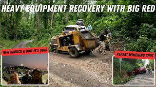 Heavy Equipment Recovery & Winching | Plus New Bronco & Buc-ee's Tour!