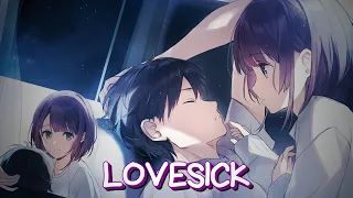 [Nightcore] - Lovesick ~ Days To Waste (feat. SayWeCanFly) (Lyrics)