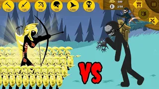 NEW MOD UNLOCKED 9999 GOLDEN ARCHIDON AGAINTS KAI RIDER LEADER | STICK WAR LEGACY | STICK MASTER