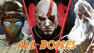 God of War 2 - All Bosses - Titan (Very Hard)