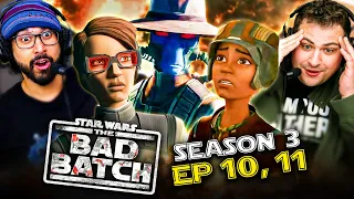 BAD BATCH Season 3 EPISODE 10 & 11 REACTION!! 3x10 & 3x11 Star Wars Breakdown & Review