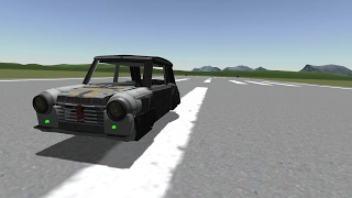 KSP- Levitating-ish vehicle / wheel retracting Austin mini