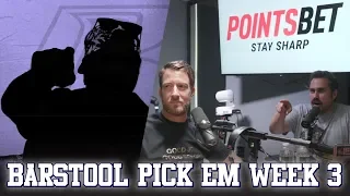 Return of the Ryders - Barstool Pick Em Podcast Week 3