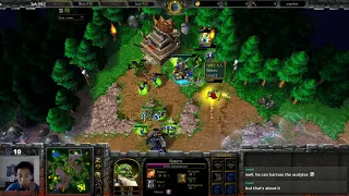 Sok (HU) vs Fly (Orc) - WarCraft 3 - Ancient Isle - WC2192