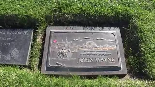 Visiting John Wayne's Grave