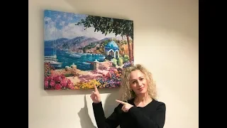 НИКОГДА не делай - ЭТО/мой опыт проб и ошибок в КАРТИНЕ ПО НОМЕРАМ./ Lacguer painting!/субтитры