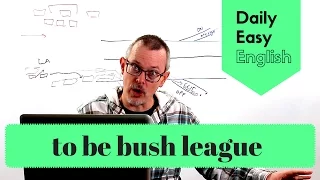 Learn English: Daily Easy English 1059: to be bush league